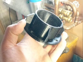 2 inch schedule 40 pipe flange other 3d print model - Mito3D