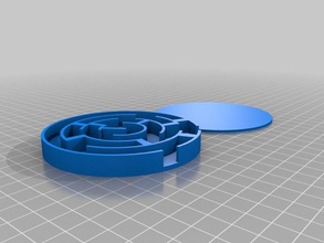 diabolico labirinto di puzzle i palla ciechi gioco parti 3d print model - Mito3D