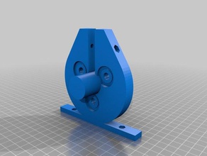 il mio personalizzato sterzo vite a ricircolo di sfere macchina strumenti 3d print model - Mito3D