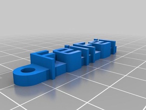 feifei - Organisation angepasst 3d print model - Mito3D