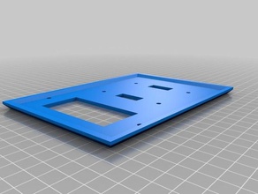 özelleştirilmiş 2 wally anahtarları 1 designer outlet ev 3d print model - Mito3D
