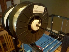 rigidbot 50mm filament spool holder 3d printer parts 3d print model - Mito3D