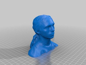 fish people body boy bust head human torso 3d print model - Mito3D