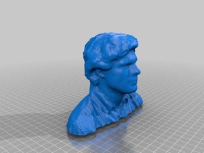 ben people body boy bust face head human torso 3d print model - Mito3D