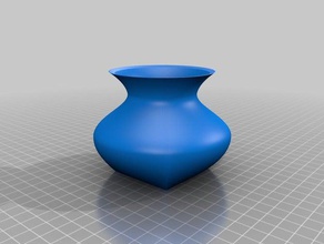fluted vase andere 3d print model - Mito3D