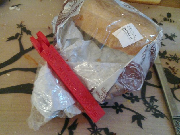 mantener fresco el clip cocina de comedor la bolsa sello pan fichas 3D print model - Mito3D