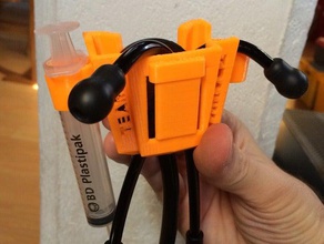 stetoskop kemer kılıfı aracı sahipleri kutuları tıp 3d print model - Mito3D