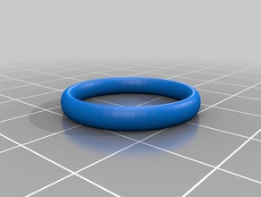 875 customized wedding band rings 3d print model - Mito3D