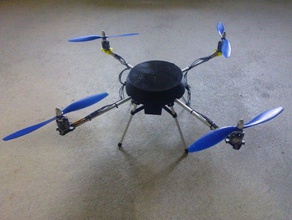 Billig diy quadrocopter rc Fahrzeuge quad-copter x-copter xcopter 3d print model - Mito3D