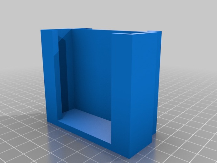 Akku Steckbrett clip andere Bibliothek Teil 3D print model - Mito3D