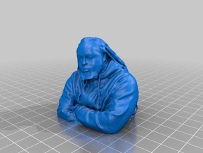 nate 3d scan people 3d print model - Mito3D