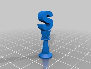 custom chess piece 3d print model - Mito3D