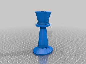 pieza de ajedrez 3d print model - Mito3D