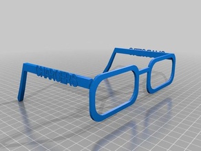 chargers glasses customized 3d print model - Mito3D