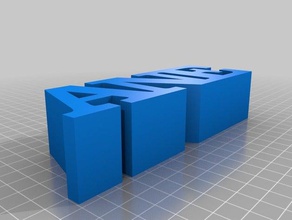 ane altri personalizzato 3d print model - Mito3D