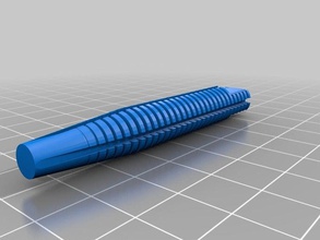 improvisierte Reibahle Reinigung gedruckt threads hand tools thread-Beendigung 3d print model - Mito3D