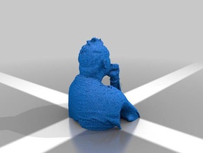 shawn 3d scan people 3d print model - Mito3D