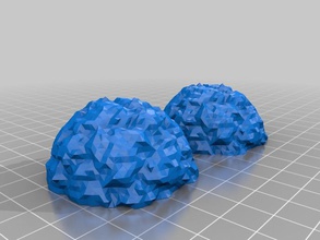 common cold virus other halved 3d print model - Mito3D