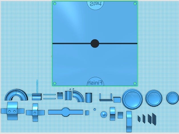 modulaire sphero parc de jeu make5000 d'autres 3D print model - Mito3D