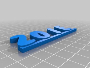 signo de la nube zoie signos logotipos personalizado 3d print model - Mito3D