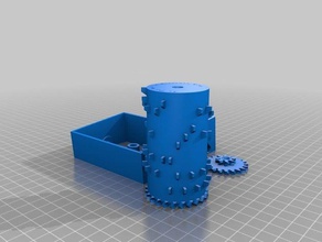 Halle mountain king wieder mechanisch ist - Spielzeug angepasst 3d print model - Mito3D