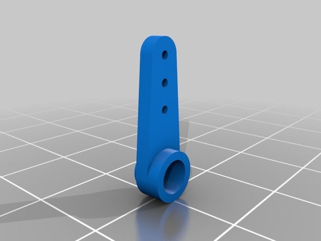 small servo horn electronics 3D print model - Mito3D