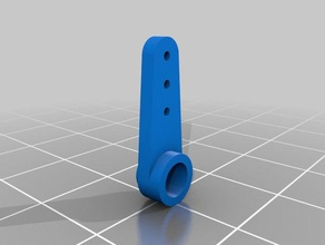 small servo horn electronics 3d print model - Mito3D