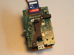 raspberry pi con montaggio su guida din elettronica 3d print model - Mito3D