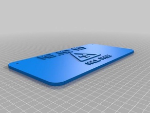 momo Halle-pass Schilder & logos kundengebundene 3d print model - Mito3D