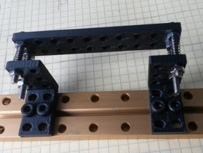 makeblock support de plaque la robotique openscad 3d print model - Mito3D