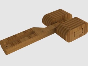 thors Holzhammer hand tools fablab77 3d print model - Mito3D