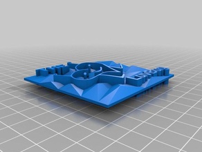 luvbug Dekor Kühlschrank-magnet widget 3d print model - Mito3D