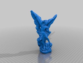 michaelsurface varreduras réplicas makerbotdigitizer 3d print model - Mito3D