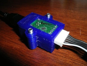 techzone usb-ttl mount other case openscad pcb-mount upgrade 3d print model - Mito3D