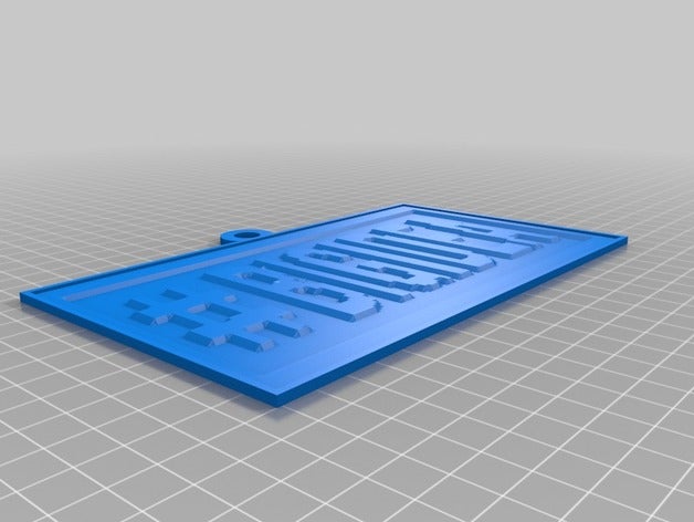 büyük fikir lithopane 2d sanat özelleştirilmiş 3D print model - Mito3D