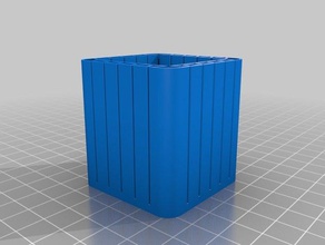prima scatola di cartone organizzazione personalizzato 3d print model - Mito3D