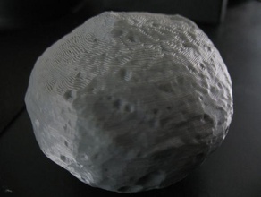 asteroid vesta hi res nasa model physics astronomy 3d northeast planetary data center space 3d print model - Mito3D