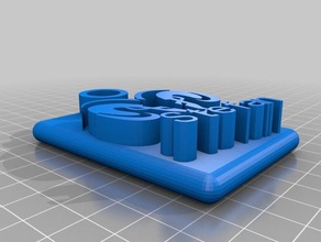 stefan dodge llaveros personalizado 3d print model - Mito3D