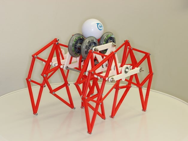 sphero landstrider make5000 robotics 3d gear gears leg legs orbotix strandbeest toy toys 3D print model - Mito3D