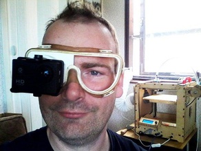 gopro mãos livres conjunto as ferramentas óculos 3d print model - Mito3D