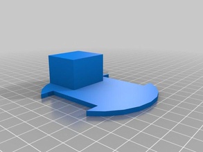 vulcan-Stativ-adapter montiert - Spielzeug Spiel Zubehör Halter nützlich 3d print model - Mito3D