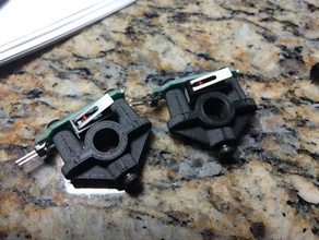 rigidbot limit switch holder 3d printer parts 3d print model - Mito3D