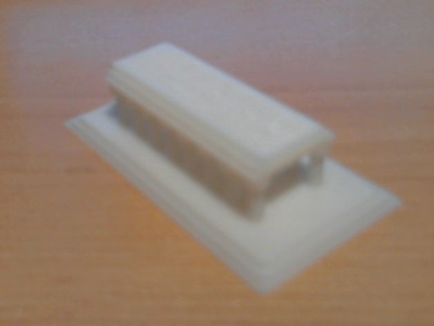 benutzerdefinierte Tempel 1 Kunst angepasst 3D print model - Mito3D