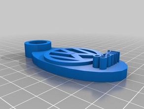 sami vwkeychain keychains customized 3d print model - Mito3D