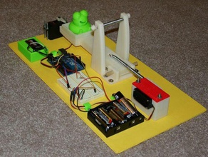 froggy mundo 1a catapulta eletrônica 3d print model - Mito3D