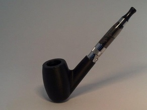 e-pipe e-cigarettes accessories e-hookah geek smoking thinkgeek 3d print model - Mito3D
