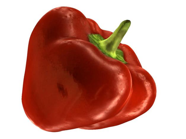 rosso pepper scans replicas 3dmodel 3dprintable 3dprinting amazingdesign baixar bell color downloadable fullcolorplastic hamta iges igs indir obj ply png pobierz real scarica step stl stp telecharger textured vegetable vrml wrl 3D print model - Mito3D