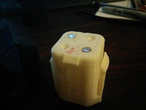 dremel Akku-adapter Teile 3d print model - Mito3D