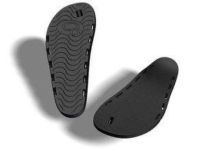 palmiga multi ribbon sandals v41 fashion 3d print elastic filament flexible innovation rubber rubber3dprinting rubberlike shoes summer thermoplastic polyurethane tpu 3d print model - Mito3D