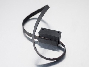 moebius gt2 cintura connettore 3d la stampante parti rigidbot 3d print model - Mito3D
